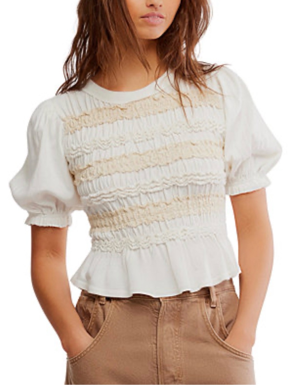 Free People Maxey Knit Top